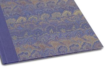 Preview: Folder Italian design with gold and lilac
